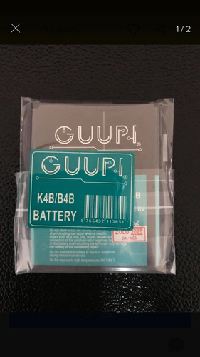 Bateria Pila Krip K4b B4b Guppi Calidad Original Tienda