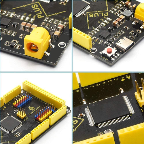 Placa Mega Plus 2560 R3 Para Con Cable Usb Tipo C, Sal...