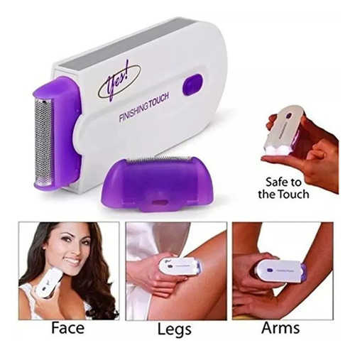Depiladora Recargable Usb Sensor Luz Láser Removedor Vello