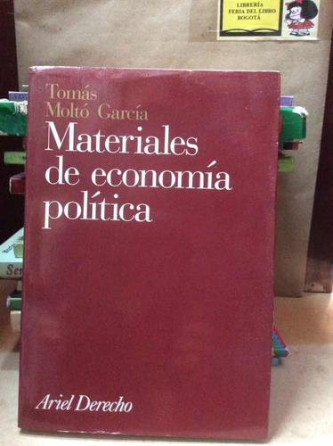 Materiales De Economía Política - Tomás Moltó García