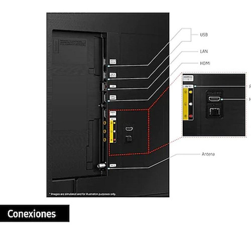 Imagen 4 de 9 de Televisor Samsung 55 Au8200 Smart Tv 4k Uhd 2021 Crystal