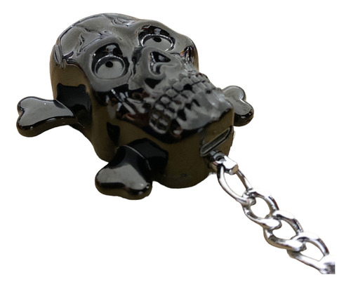 Llavero Modelo Calavera Luz Y Sonido Encendedor