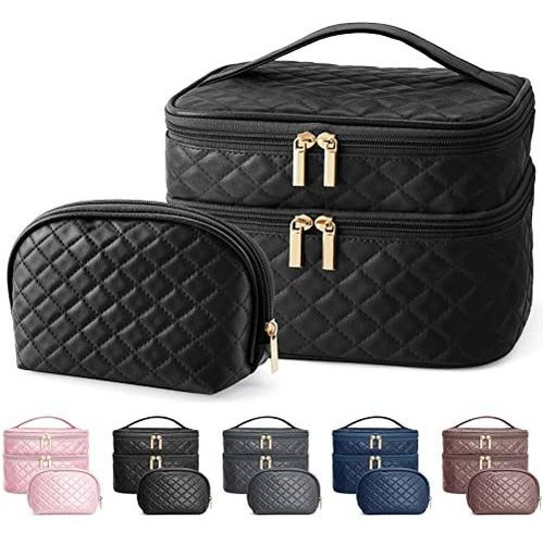 Bolsa De Maquillaje Maange, 2 Pcs Bolsa Cosmética Qz6vl