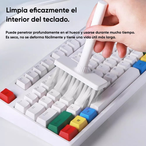Dapon Kit De Cepillos Limpieza Para Teclado, Pc Y Audífonos