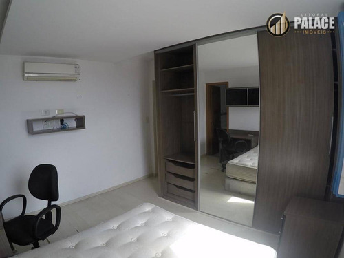 Apartamento Com 3 Dormitórios À Venda, 161 M² Por R$ 695.000,00 - Tupi - Praia Grande/sp - Ap1159
