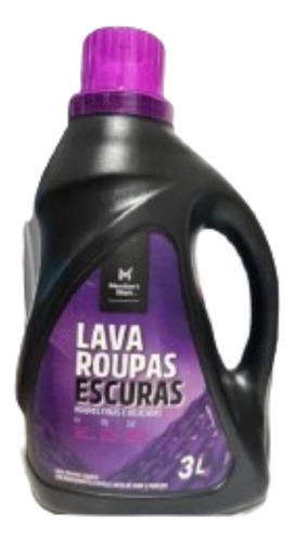Sabão Liquido Para Roupas Escuras Members Mark Galão 3 Litro