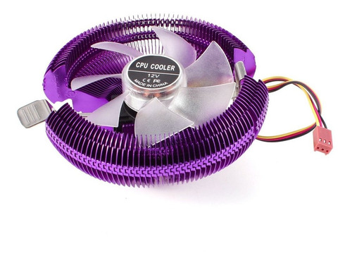 Enfriador Ventilador Refrigeracion Cpu Para Pc Disipador 3p