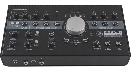 Mackie Big Knob Studio+ 4x3 Control Activo De Monitores