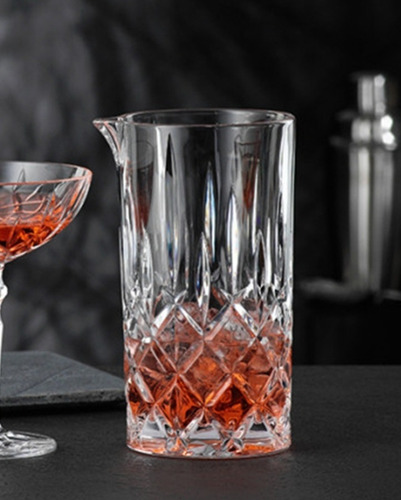 Vaso Coctelería Mixing Glass Nachtmann + Cuchara Calavera