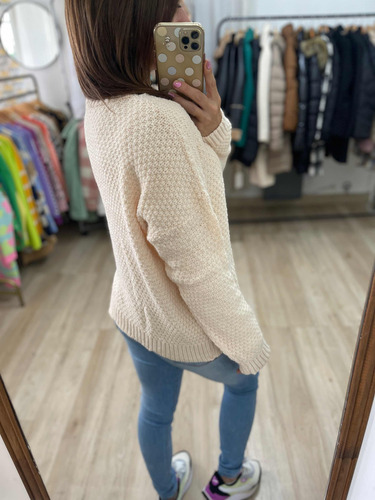 Sweater Pullover Tramado Mujer The Big Shop