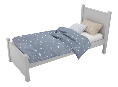 Imagen 7 de 10 de Cama Cuna Funcional Recta Para Bebé Con Cajonera Y Baúl