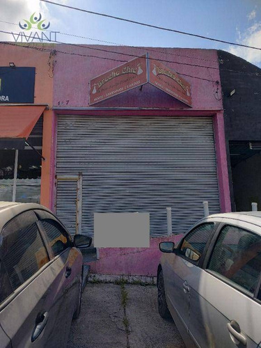 Imagem 12 de 12 de Salão Para Alugar, 100 M² Por R$ 3.000/mês - Cidade Boa Vista - Suzano/sp - Sl0170
