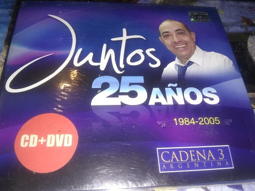 Cadena 3 Argentina Juntos 25 Años Cd + Dvd Nuevo Sellado 