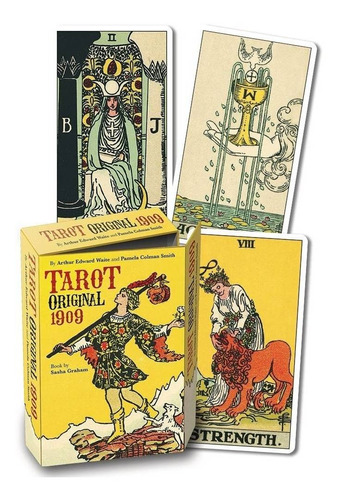 Tarot Original Rider 1909 Kit - Scarabeo Mazo + Libro Ingles