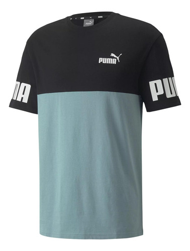 Playera Puma Power Colorblock Tee Para Hombre 847389-50