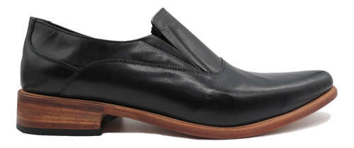 Zapatos Hombre Cuero Suela Free Comfort Elastico 39/45 11001