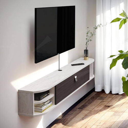 Estante Flotante Tv, Estante De Almacenamiento Sala De ...