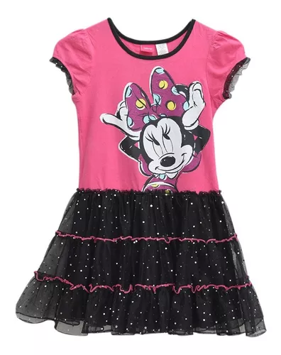 Vestido Minnie Mouse Para Niña - Segunda Mano