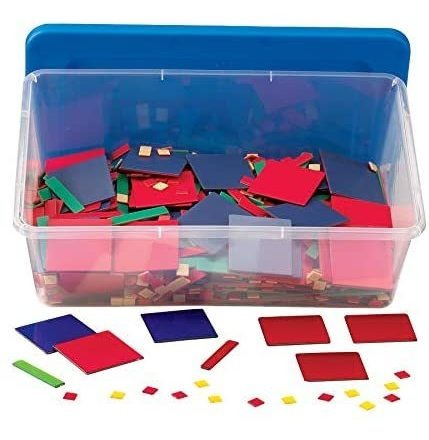Hand2mind Plástico Álgebra Azulejos Aula Kit (30 Conjuntos D