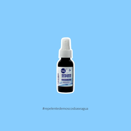 Caja De Repelente De Moscos Base Agua Ya! 60 Ml (25 Pzas)