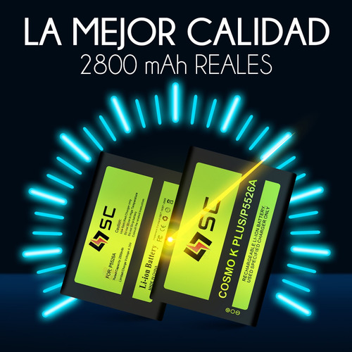 Pila Para Polaroid Cosmo K Plus P5526a 5526 2800mah