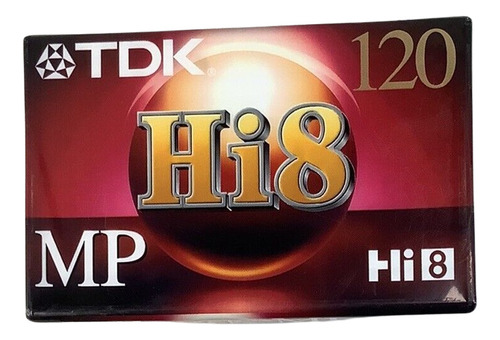 Cinta De Videocámara De Grado Superior Hi8 120 Tdk