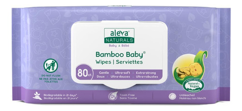 Aleva Naturals Toallitas De Bambú Para Bebés, Ideales Para