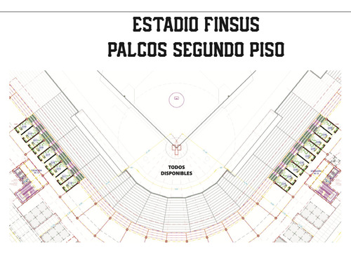 Palco En Estadio De Beisbol Conspiradores Querétaro.