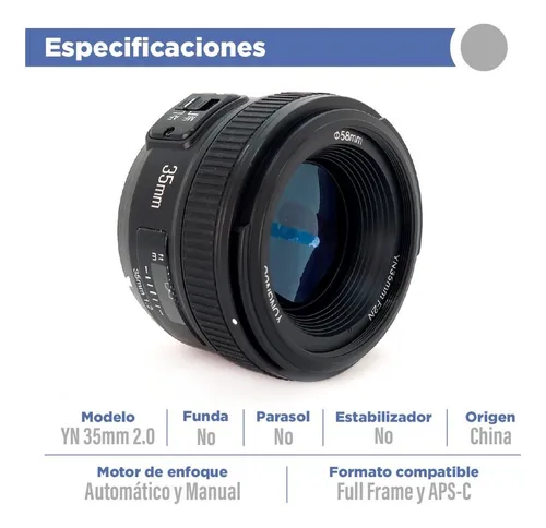 Fotos con lente yongnuo 35mm sale