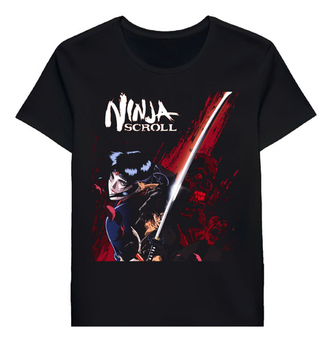 Remera Ninja Scroll Anime Series Classic Poster 199111220113