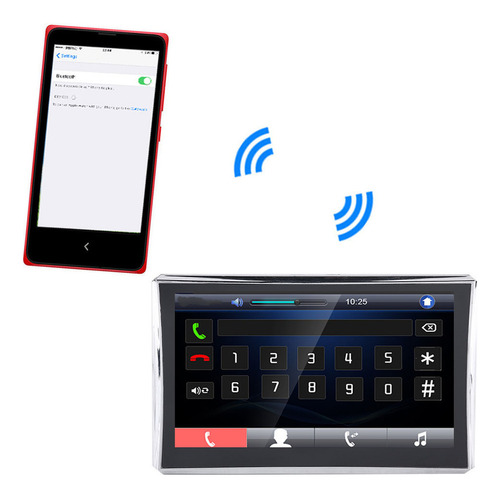 Navegador De Coche Con Pantalla Táctil De 7 Pulgadas, Gps, B