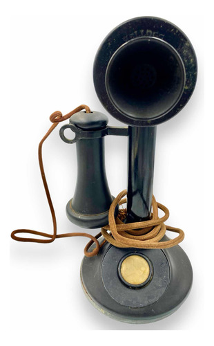 Teléfono Antiguo Candelabro De Baquelita Marca Kellogg 1900s