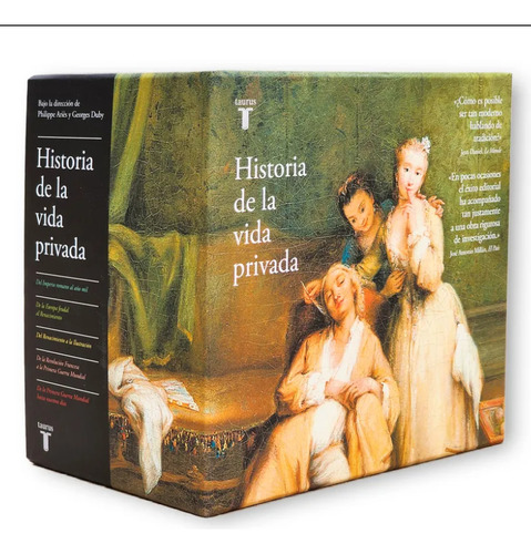Historia De La Vida Privada (edición Estuche) / Georges Duby