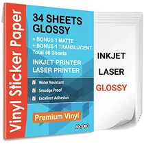 Comprar Papel Adhesivo Premium Imprimible Vinilo Impresoras De ...