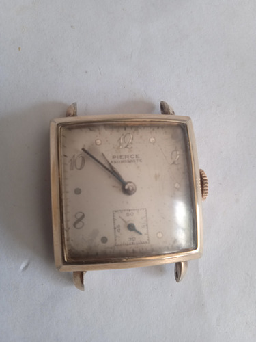 Antiguo Reloj Cuerda Manual Funciona Impecable