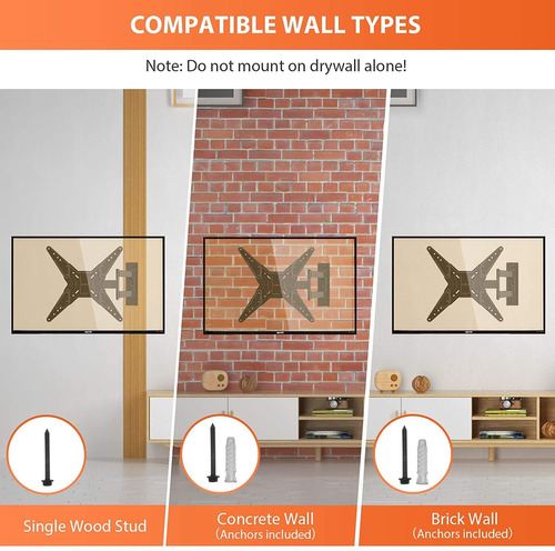 Soporte De Pared Para Tv De Movimiento Completo Para La Mayo