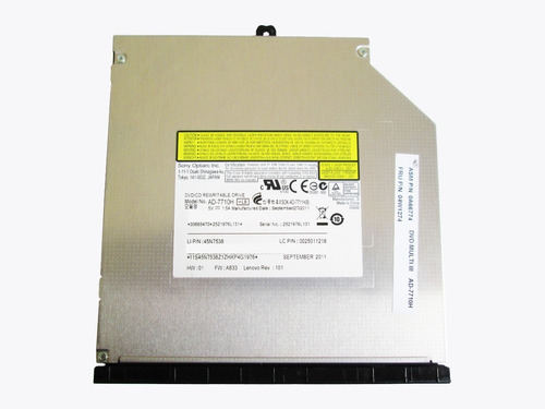 Unidad Dvd Ad-7710h Lenovo E425 E420 04w1274 04w1275 0a66775