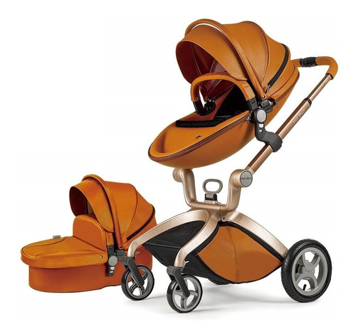 Coche Bebé Hot Mom Stroller Color Brown - Envió Gratis!