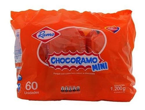 Chocoramo Mini Pastel Cubierto De Chocola - g a $40