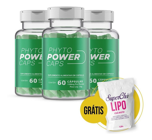 Combo Phytopower Caps 3 Frascos