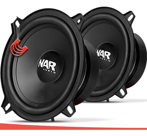 Imagem 3 de 8 de Kit 2 Vias Nar Audio 525 Cs1 ( 5 Polegadas - 100w Rms )