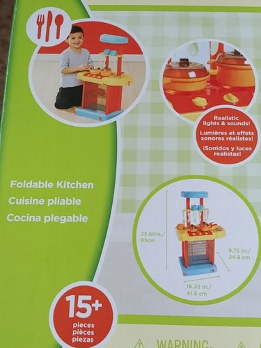 Imagen 4 de 7 de Cocina Plegable Como Maletín De Just Like Home.