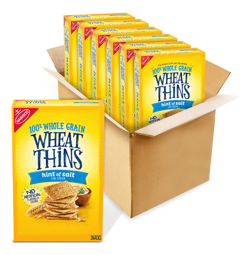 Wheat Thins Hint Of Salt Galletas De Trigo Integral De Grano