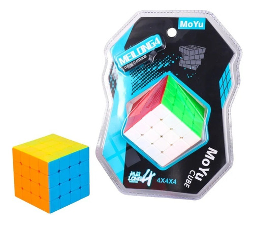 Moyu Meilong 4 X 4  Stickerless - Cubo Magico 