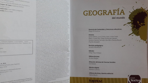 Geografia Del Mundo Kapelusz Contextos Digitales Kapelusz