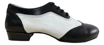 Comprar Zapato Tap Acordonado Combinado C\u002Fchapas - Danza - Cuero100%