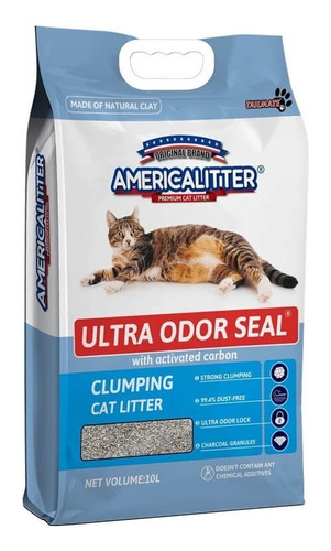 Arena Sanitaria America Litter Ultra Odor Seal 15 Kg