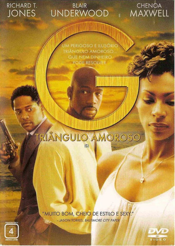 G - Triângulo Amoroso - Dvd - Blair Underwood - Nicoye Banks