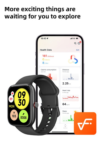 Reloj Inteligente De Frecuencia Cardíaca Con Bluetooth Idw20