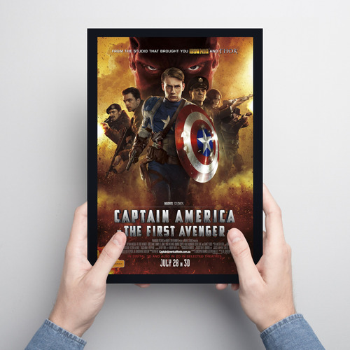 Cuadro 20x30 Pelicula Captain America The First Avenger 003